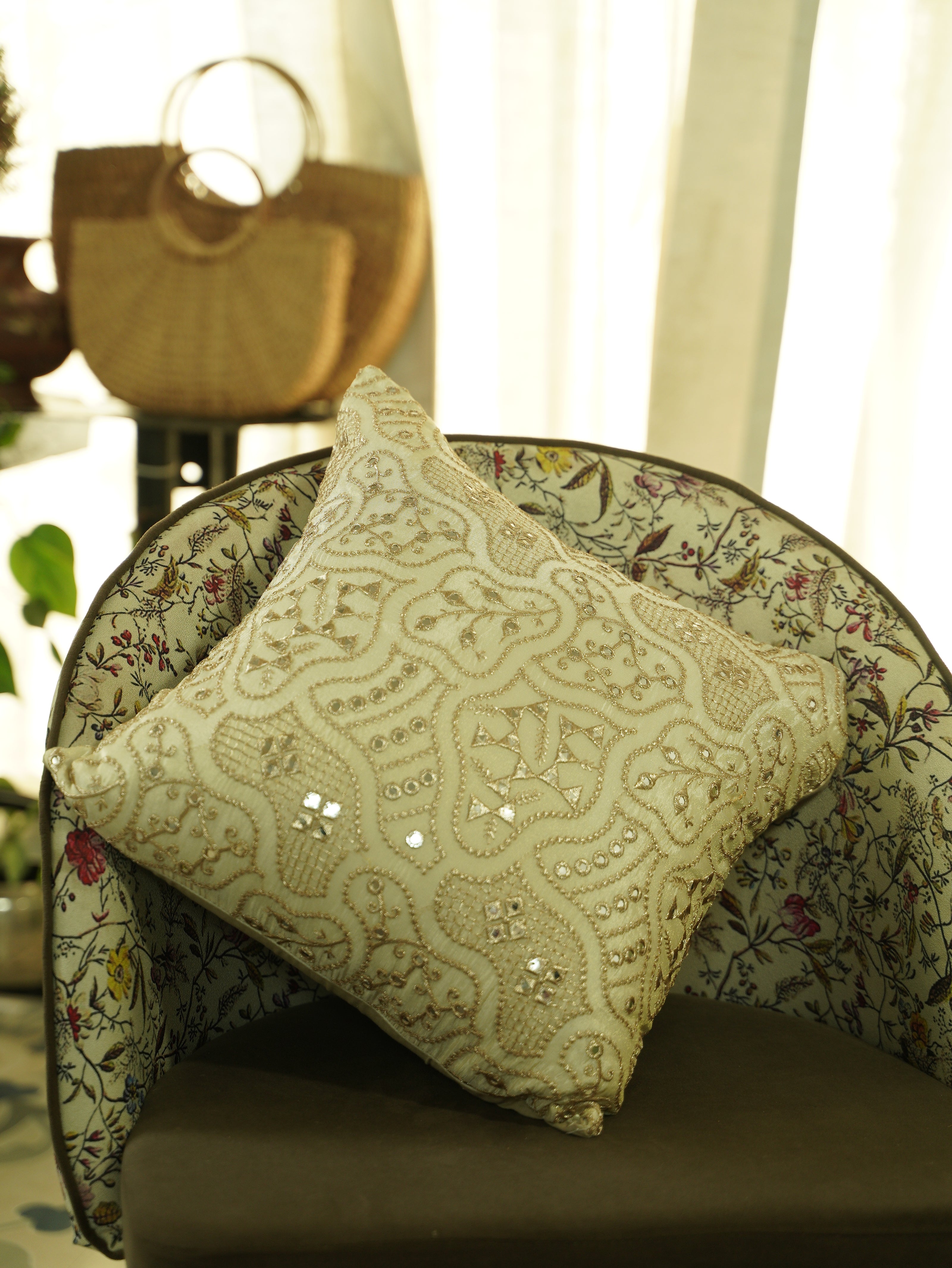 Serenity Crème Cushion Cover