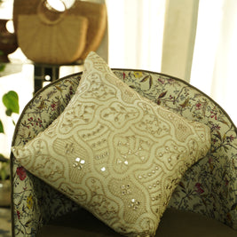 Serenity Crème Cushion Cover