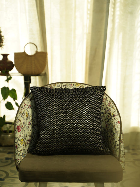 Noir Velvet Cushion Cover